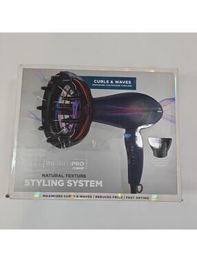 Conair Infiniti Pro 600X Texture Styling Hair Dryer Curls Waves Open Box - NEW